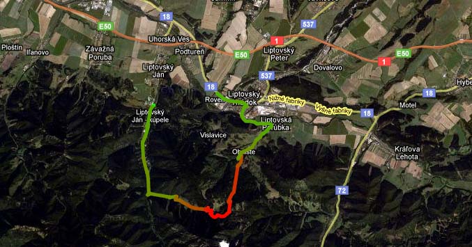 Mapa oblasti